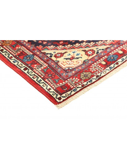 Tappeto Hamadan Persia grigio marrone 106x167