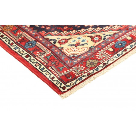 Tappeto Hamadan Persia grigio marrone 106x167