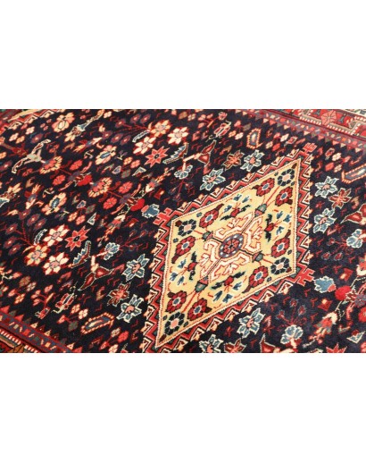 Tappeto Hamadan Persia grigio marrone 106x167