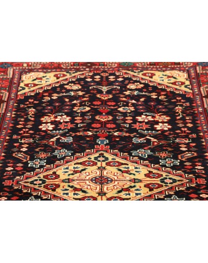 Tappeto Hamadan Persia grigio marrone 106x167