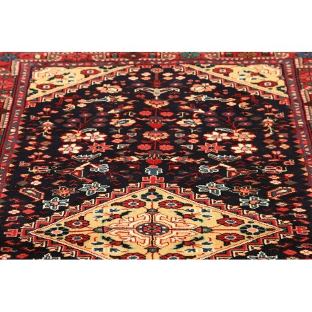 Tappeto Hamadan Persia grigio marrone 106x167