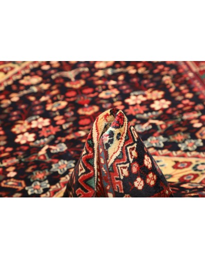 Tappeto Hamadan Persia grigio marrone 106x167