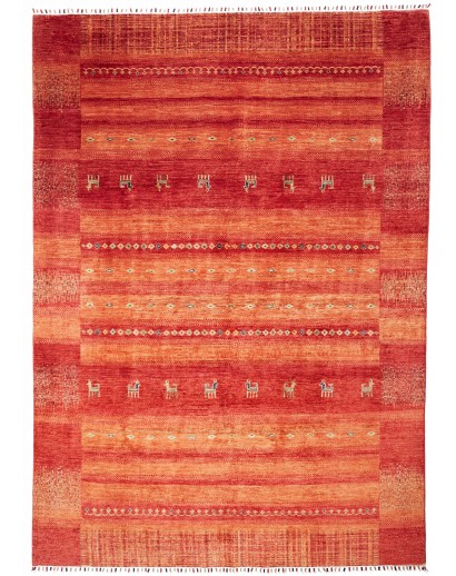 Tappeto Siva Pakistan rosso 212x303