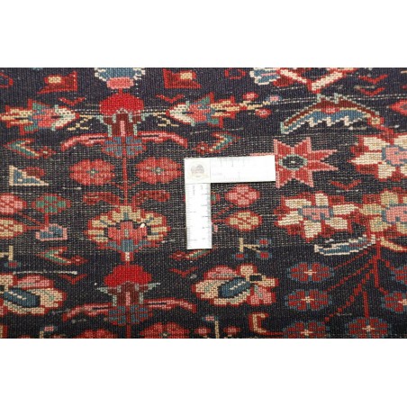 Tappeto Hamadan Persia grigio marrone 106x167