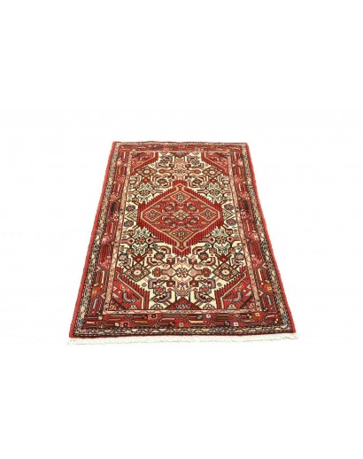 Tappeto Hamadan Persia marrone grigio 77x129