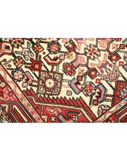 Tappeto Hamadan Persia marrone grigio 77x129