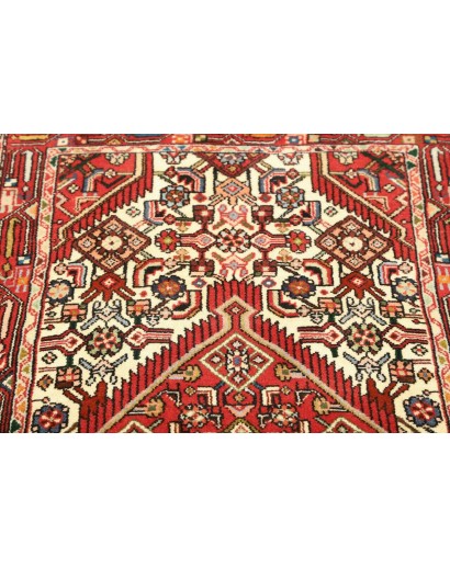 Tappeto Hamadan Persia marrone grigio 77x129