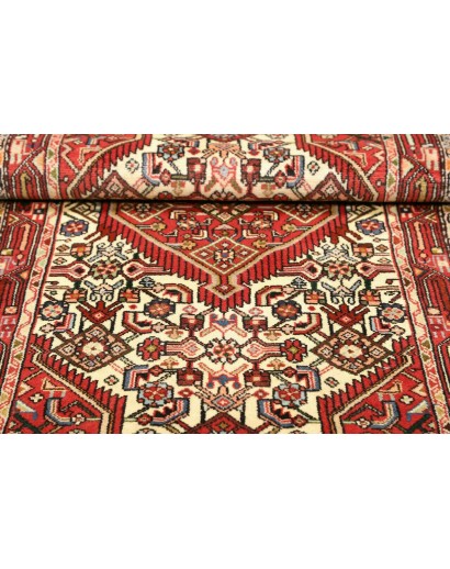 Tappeto Hamadan Persia marrone grigio 77x129