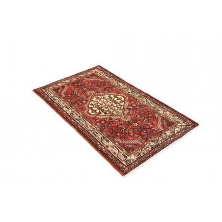 Tappeto Hamadan Persia marrone giallo 80x130