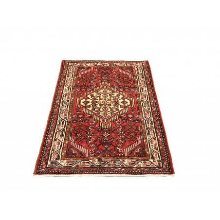 Tappeto Hamadan Persia marrone giallo 80x130