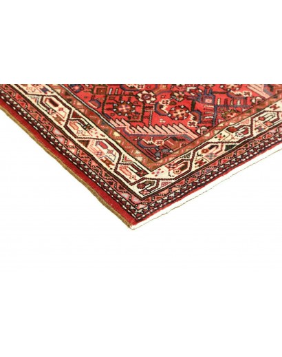 Tappeto Hamadan Persia marrone giallo 80x130