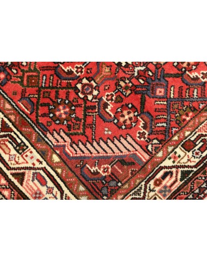 Tappeto Hamadan Persia marrone giallo 80x130