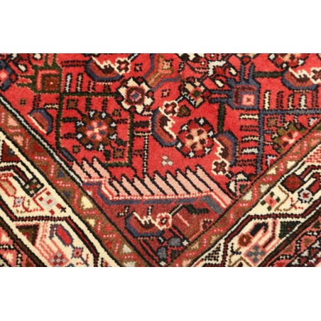 Tappeto Hamadan Persia marrone giallo 80x130