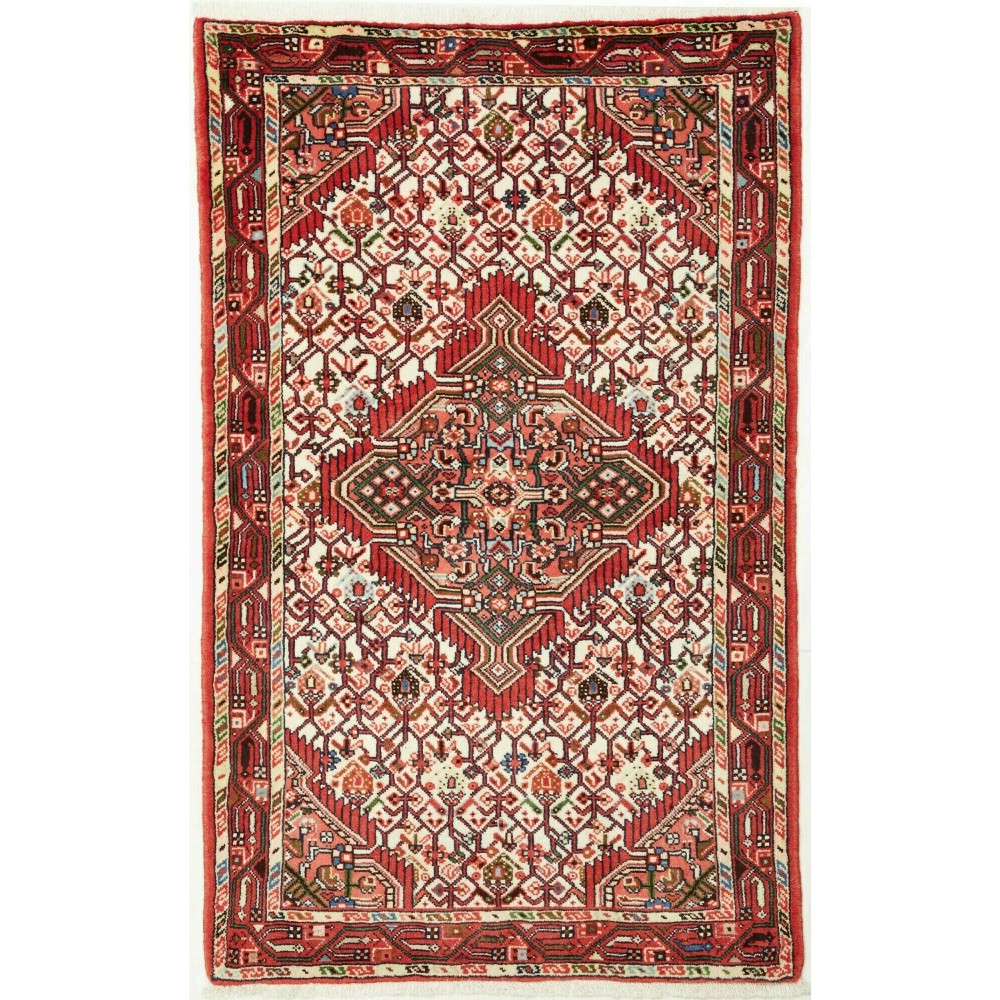 Tappeto Hamadan Persia marrone 82x132