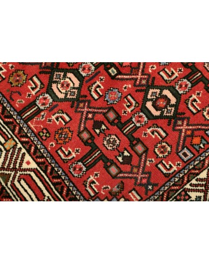 Tappeto Hamadan Persia rosso grigio 80x124