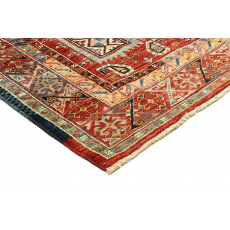 Tappeto Tribal Pakistan marrone rosso 145x207