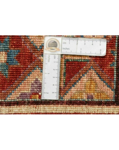 Tappeto Tribal Pakistan marrone rosso 145x207