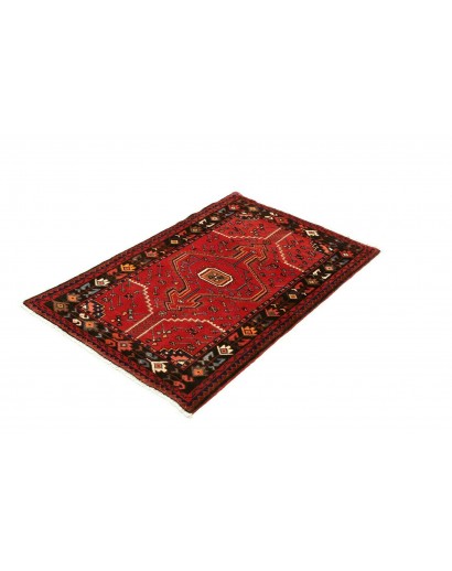 Tappeto Hamadan Persia marrone blu 82x118