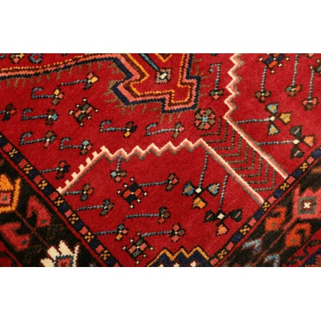 Tappeto Hamadan Persia marrone blu 82x118