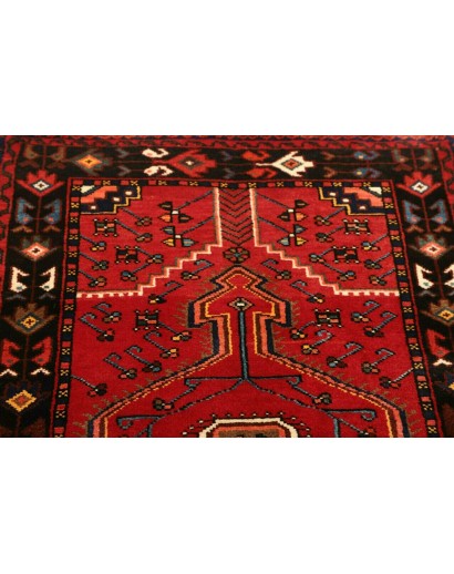 Tappeto Hamadan Persia marrone blu 82x118