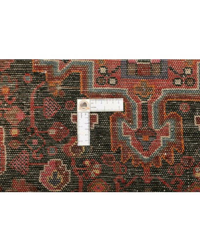 Tappeto Hamadan Persia marrone blu 82x118