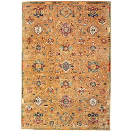 Tappeto Tribal Pakistan arancione 198x286