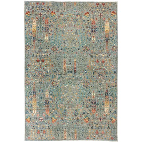 Tappeto Shahi Fine Pakistan marrone bianco 195x295