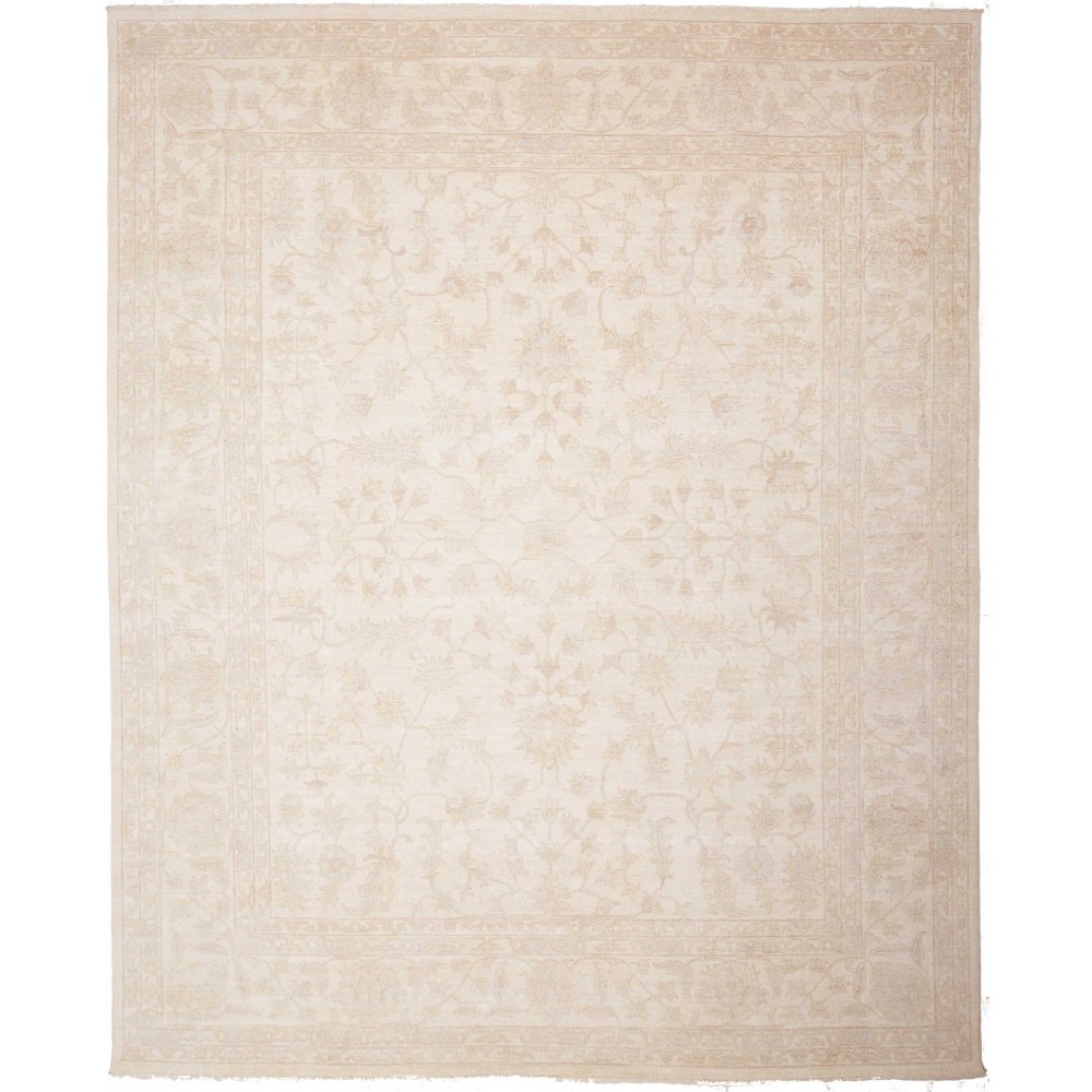 Tappeto Zigler Fine Pakistan bianco marrone 238x296 Tappeto Zigler Fine Pakistan bianco marrone 238x296