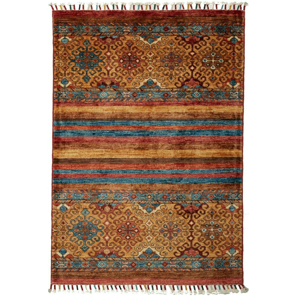 Tappeto Samarkand Pakistan marrone arancione 83x121