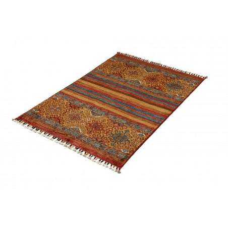 Tappeto Samarkand Pakistan marrone arancione 83x121