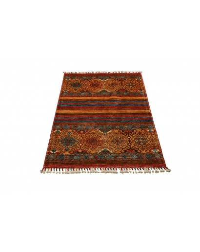 Tappeto Samarkand Pakistan marrone arancione 83x121