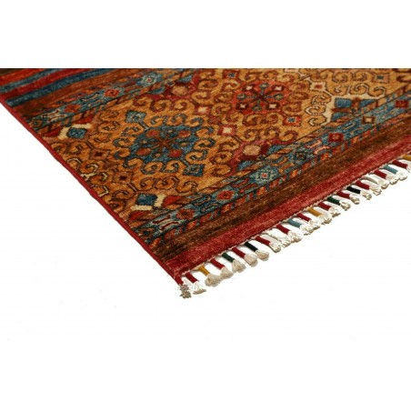 Tappeto Samarkand Pakistan marrone arancione 83x121