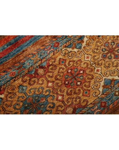 Tappeto Samarkand Pakistan marrone arancione 83x121