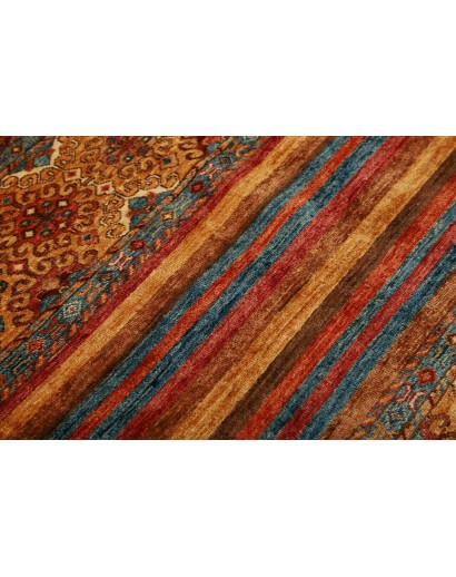 Tappeto Samarkand Pakistan marrone arancione 83x121