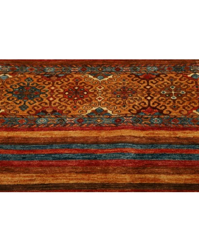 Tappeto Samarkand Pakistan marrone arancione 83x121