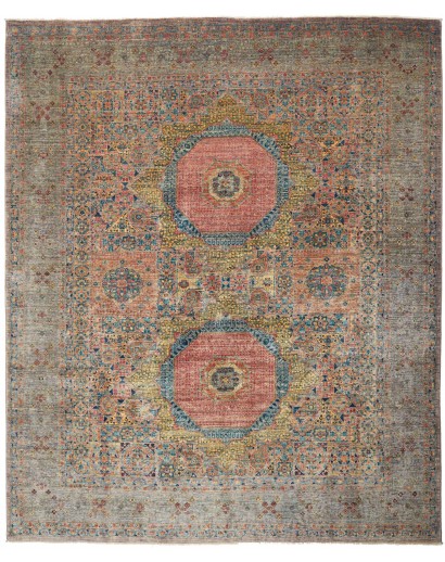 Tappeto Mamlouk Pakistan bianco 252x301