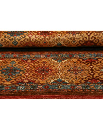 Tappeto Samarkand Pakistan marrone arancione 83x121