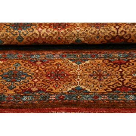 Tappeto Samarkand Pakistan marrone arancione 83x121