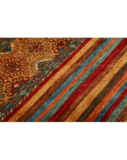 Tappeto Samarkand Pakistan marrone bianco 81x125