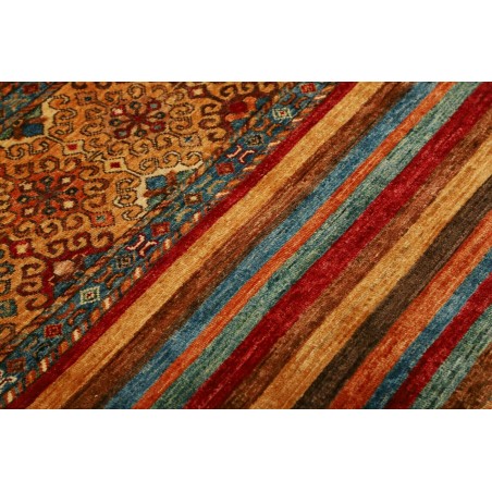 Tappeto Samarkand Pakistan marrone bianco 81x125