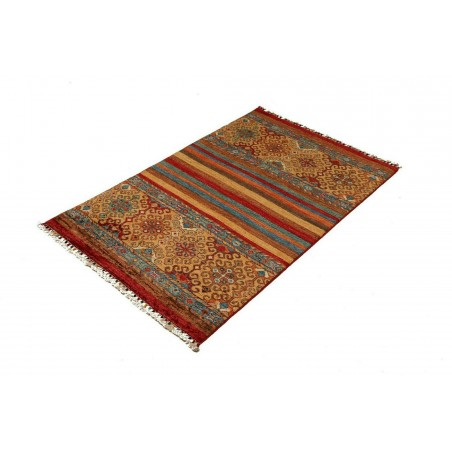 Tappeto Samarkand Pakistan marrone arancione 82x130