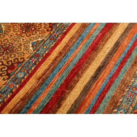 Tappeto Samarkand Pakistan marrone arancione 82x130