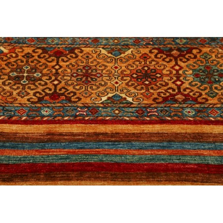 Tappeto Samarkand Pakistan marrone arancione 82x130