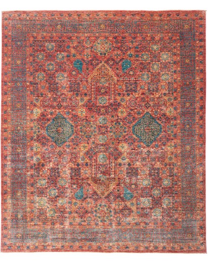 Tappeto Mamlouk Pakistan rosso 249x294