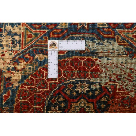 Tappeto Mona Pakistan marrone grigio 99x146