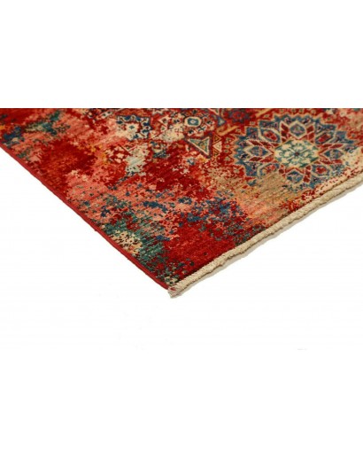 Tappeto Mona Pakistan marrone grigio 81x127