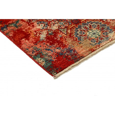 Tappeto Mona Pakistan marrone grigio 81x127