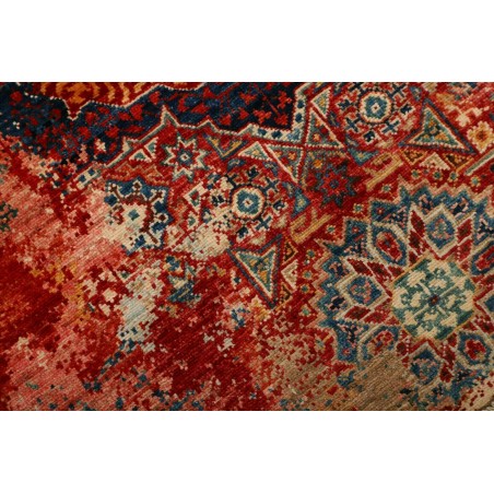 Tappeto Mona Pakistan marrone grigio 81x127