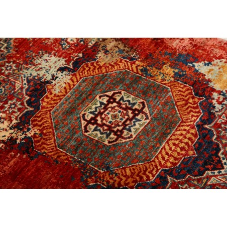 Tappeto Mona Pakistan marrone grigio 81x127