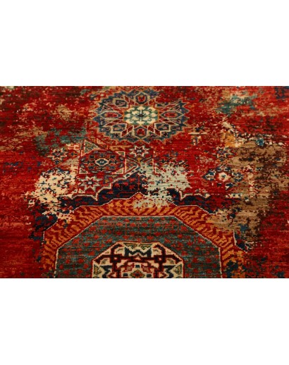 Tappeto Mona Pakistan marrone grigio 81x127